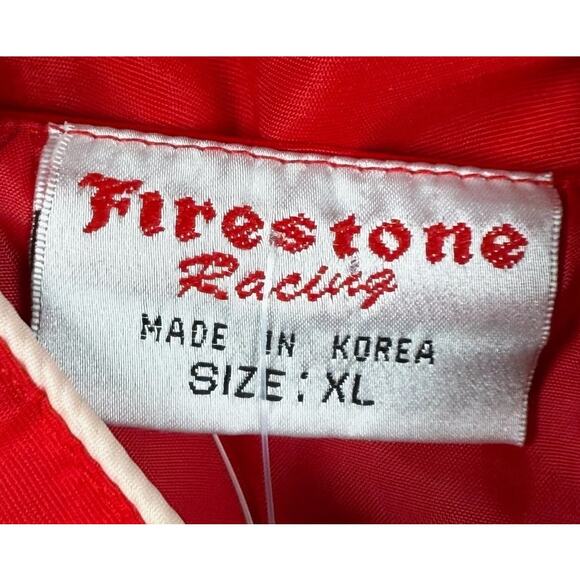 Vintage Firestone Target 4 For 4 Champions Racing Jacket XL - Picture 7 of 7